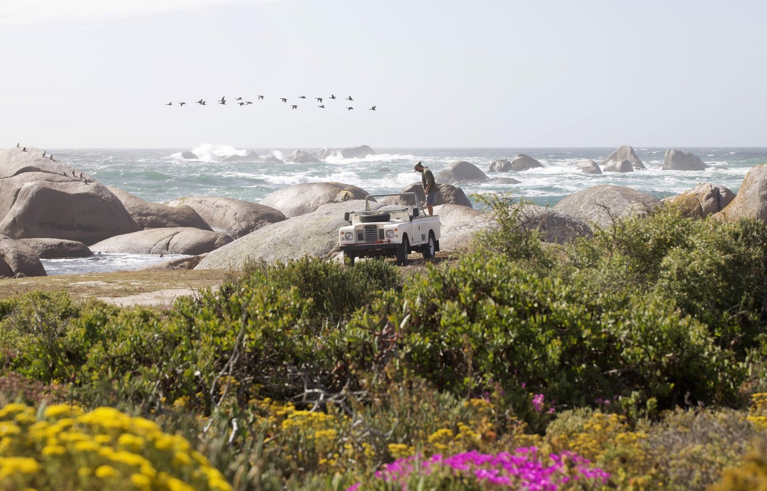 Beach buggy tour on the West Coast